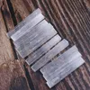 Ciondoli Runyangshi 10pcs Chip di bastoncini di cristallo di selenite naturale Gesso Quarzo bianco Minerali grezzi Campione Punto Heali qylDIQ