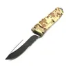 Sca Camo Gelber Griff 9 Modelle Double Action Taktische Selbstverteidigung Klapp Edc Angeln Camping Messer Jagdmesser Weihnachtsgeschenk