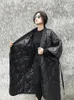 Lanmrem 새로운 가을과 겨울 일본 스타일 배팅 슬리브 느슨한 큰 크기 코튼 패딩 코트 여성 윈드 브레이커 JD18601 201103