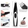 Elektrisk husdjur Cat Cat Hair Nail Clipper Trimmer Paw Claw Cutter Low Buller Grooming Hair Cutter Remover Shaver Machine