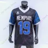 Jerseys Memphis Tigers Football College Seth Henigan Jevyon Ducker Jaylon Allen Quindell Johnson Rubin Lewis Thomas Martin Rogers Prieskorn White Pollard Gibson