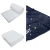 Sublimering Baby Blanket Vit Blank Soogan mattor TheraMal Transfer Printing Quilts Customized Sublimation Blankets av FedEx A12