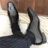 High Quality Men Dress Shoes Leather Men Shoes Fashion Men Wedding Shoes Comfortable Formal Drop Ship