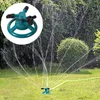 散水機器360度回転芝生スプリンクラーのカバレッジ調整可能な加重ガーデニングシステム1