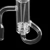 Rauchen neuer Diamond Knot Loop Quarz Banger mit Bubbler Carb Cap Einsatz 10mm 14mm 18mm Recycler Banger Nägel für Glasbongs