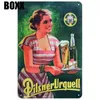 2023 Miller Beer Plaque Metal Vintage Tin Disc up up Shabby Chic Decor Metal Signs Vintage Ber Bar Decoration Metal Pub Bur