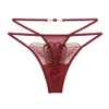 See Through Embroidery Butterfly Panties Diamond Low Rise T Back G Strings thongs Women Underwear Sexy lingerie Clothing will and sandy new