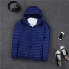 Zima 90% biała kaczka w dół płaszcza mężczyzn z kapturem Ultra Light Down Jacket Mężczyzna wiatroodporny ciepły parka s- 7xl 201127