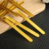 Multi Color Reusável Acrílico Sorvete Tools Sticks Popsicle Stick Kids Crafts por mar RRE13031