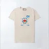 T-shirt da uomo di lusso 2022 nuova stampa strass casual di alta qualità maschile slim tees designer t-shirt colletto tondo corto Sle345S