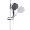Set di accessori per il bagno Scivolo per asta doccia Bagno Soffione per doccia Staffa di supporto in plastica ABS Rotazione di 360 gradi1