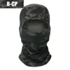 Multicam Tactique Balaclava Militaire Masque Complet Bouclier Couverture Cyclisme Armée Airsoft Chasse Chapeau Camouflage Balaclava Écharpe Y1229