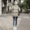 Femmes grande taille Denim veste 2021 hiver couture pain manteau chaud vers le bas coton Parka Campera Mujer épaissir Jacket1