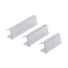 Clear Wood Shelf Label Holder Pop Sign Clips Super Grips Price Cube Slot on to Shelves