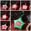 Christmas Candy Box Paper Santa Claus Gift Box Ribbon Party Favors Wrap Packaging Bags Christmas Decoration 19 Designs YG906