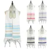 JE Tallit Prayer Shawl Talit med Talis Bag Christian Messianic Tassel Scarf Arabiska blå lila halsdukar för kvinnor män 2201073360416