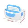 220V Lunch Box Food Container Portable Electric Heating Food Warmer Heater Rice Container Dinnerware Sets For Home Dropshipping 201016