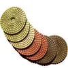 5PCS / Lot Wet Flexible Diamant Polishing Pads 5 ", 125x22mm Hål Slipkuddar för polering av marmor, granit, golv och ädelsten.