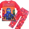 Малыш KDS Boy Ninjago Sleepwear Ninja Рождественская пижама для мальчиков для мальчиков девочки пижама Хэллоуин.