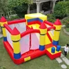 YARD Home Use Inflatable Jumping Toys Bounce House Kids Bouncy Castle with Slide Free Blower