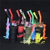 Narguilés Tuyaux d'eau en silicone Joint 14,4 mm Bongs en verre Coloré Silicone Barrel Rigs Dabber outil DHL gratuit