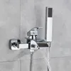 Banyo Küvet Bataryası Tek Kolu Şelale Musluk Mikser Dokunun El Duşlu Duvara Monte Banyo Bataryası Küvet Bataryası