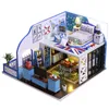 10 soorten diy poppen huis met meubels kinderen volwassen miniatuur houten poppenhuis bouwmodel gebouw kits poppenhuis speelgoed 201217