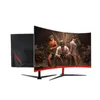 Monitory 2K 24 "Monitor LCD PC 2560ￗ1440 Zakrzywiony ekran Gamer 144hz HD Wyświetlacz do gier na komputer stacjonarny/USB1