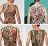 B3 Мужчины татуировки вспыхивать китайская наклейка вода для 48x34 см. Мужчина фальшивый бог водонепроницаемый C18122801 Тату