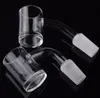 Chiodo banger al quarzo con fondo spesso 5 mm con tappo in carb rotante Perla terp luminosa 10mm 14mm 18mm Giunto maschio femmina per bong dab rig9767946