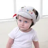 Infant Head Protection Chapeaux Réglable Bébé Casque De Protection Oreiller Head Protector Coussin Cap pour Enfants Apprendre À Marcher LJ201014