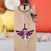 ZELDA Legend Game Game Acrilico trasparente Keychain Segno logo Accessori