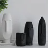 VILEAD Mehr Größe Keramik Gesicht Vase Figuren Kreative Europa Ornament Wohnzimmer Studie Veranda Handwerk Hause Dekoration Zubehör T200710