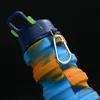 500ML Camouflage bouteilles d'eau Silicone pli télescopique gobelet mousqueton sport boissons tasses Portable randonnée Camping équipement