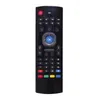 X8 Bakgrundsbelysning MX3 mini-tangentbord 2.4g Trådlös PC Fjärrkontroll med IR-lärande QWERTY 6AXIS Fly Air Mouse Backlit Gampad för Android TV Box I8 DHL