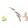 Automatisk elektrisk roterande kattleksak Flying Bird Plastic Funny Pet Dog Kitten Interactive Training Toys JK2012XB