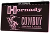 LD5922 Hornady Cowboy Action Loads 3D gravyr LED Light Sign grossisthandel