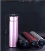 Intelligente vakuumisolierte Wasserflasche mit automatischer LED-Temperaturanzeige, große Flasche, 500 ml, Edelstahl-Trinkbecher