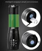 Mini T6 LED Flashlight Aluminum Waterproof Zoomable Flashlight Torch with 18650 battery lamp for hiking camping