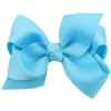 Girls Coils Clips Grosgrain Ribbon Hairbows with Clip Handmade Bows Hairclips épingles à cheveux mignons Headwear Baby Girl Accessories 20 Color2851349