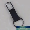 Wholesale 1PCS New Brown Black Color Men's Faux Leather Strap Keyring Keychain Key Chain Ring Clip Holder