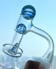 Traceless Terp Smurper Pearls Quartz Banger Nail Smoke Carb Cap Spinner Set 25mm Marmeren Bal voor DAB Rigs Glass Bongs