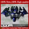 Body For HONDA CBR 893RR 900RR CBR900 blue dark CBR893 900 893 CC RR 95HC.174 CBR900RR 1994 1995 1996 1997 CBR893RR 94 95 96 97 Fairings