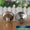 1pc Stainless Steel Funnel Kitchen Oil Liquid Funnel Metal With Detachable Filter Wide MouthKitchen Accessories