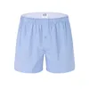 Neue 3er-Pack klassische karierte Herren-Boxershorts Homme Pfeilhöschen Boxer elastischer Bund 100 % Baumwolle Herrenunterwäsche Badehose gewebt 201023