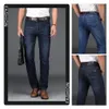 NIGRITY Mann Jeans Neue Mode Business Casual Denim Hosen Männer Gerade Schnitt Leichte Stretch Hosen Große Größe 29-42 4 farbe 201111