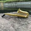 Grote saxofoon metalen buis grote hoorn grote pijp