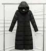 Direktförsäljning Full Korean Long Lady's Coat Thicked Padded Jacket Winter Down Parka Women Jacket YY1513 201126