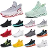 Men Quality Fahion Running High Hoe Breathable Trainer Wolf Grey Tour Yellow Triple White Khaki Green Light Brown Bronze Men Outdoor 19