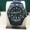 orologi di lusso bracciale meccanico in acciaio inossidabile 44mm quadrante nero verde blu 126660 116660 orologio da polso da uomo automatico di moda